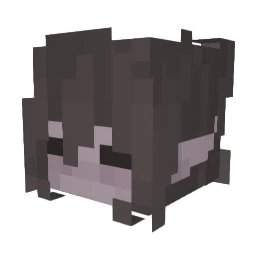 laika051 Minecraft avatar head, 3D render