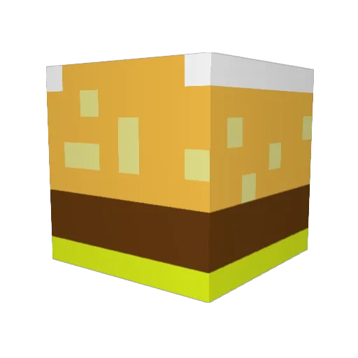 laikradis Minecraft avatar head, 3D render