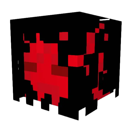 lainotomi Minecraft avatar head, 3D render