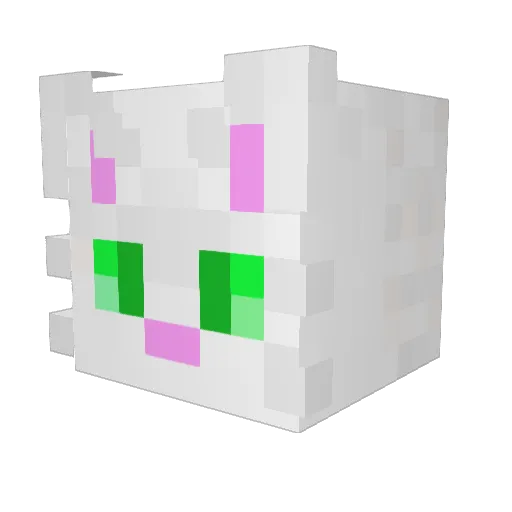 lait_abi Minecraft avatar head, 3D render