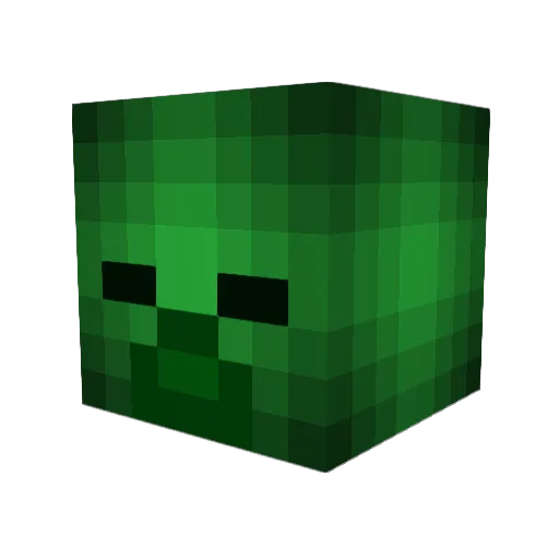 laithpo Minecraft avatar head, 3D render