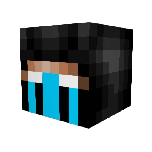 lakelyman Minecraft avatar head, 3D render
