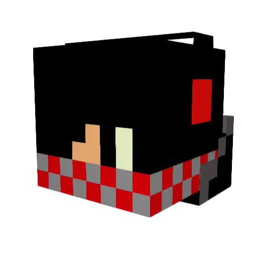 lakill12 Minecraft avatar head, 3D render
