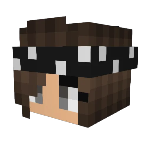 lakilleuse0270 Minecraft avatar head, 3D render