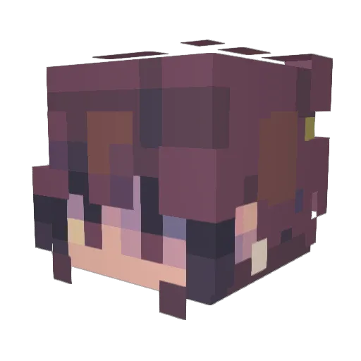 lako90 Minecraft avatar head, 3D render