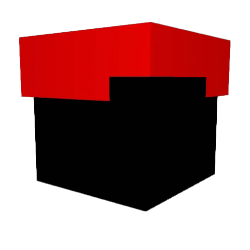 lakschuu Minecraft avatar head, 3D render