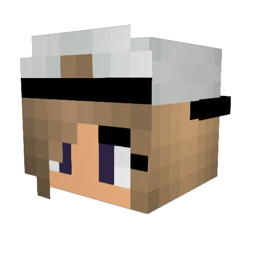 lala1510 Minecraft avatar head, 3D render