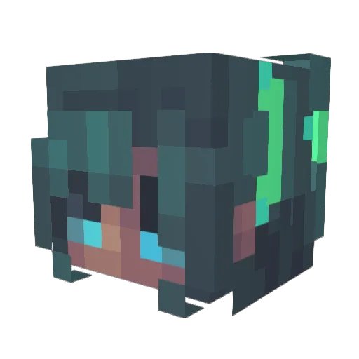 lali685 Minecraft avatar head, 3D render