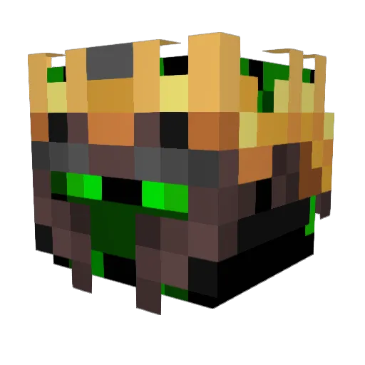 lalit095 Minecraft avatar head, 3D render