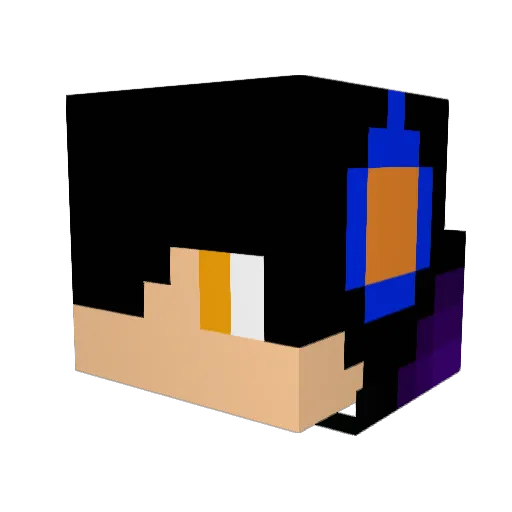 lam2121 Minecraft avatar head, 3D render