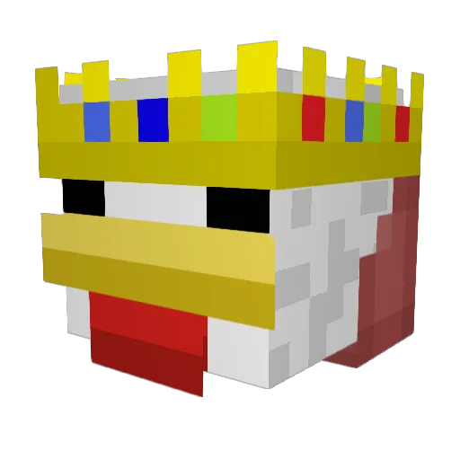 lamabell9000 Minecraft avatar head, 3D render