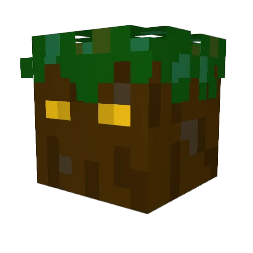 lambda314 Minecraft avatar head, 3D render
