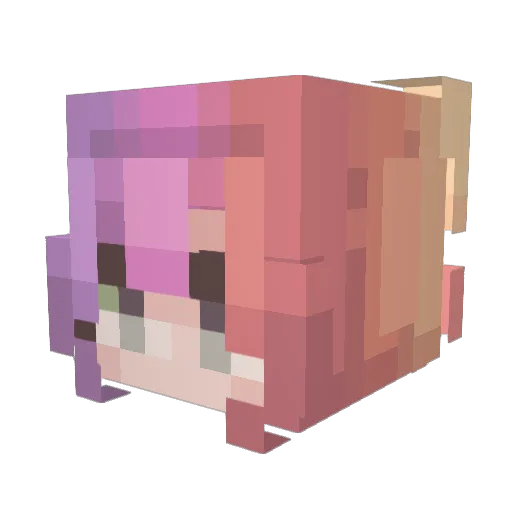 lambkin2 Minecraft avatar head, 3D render