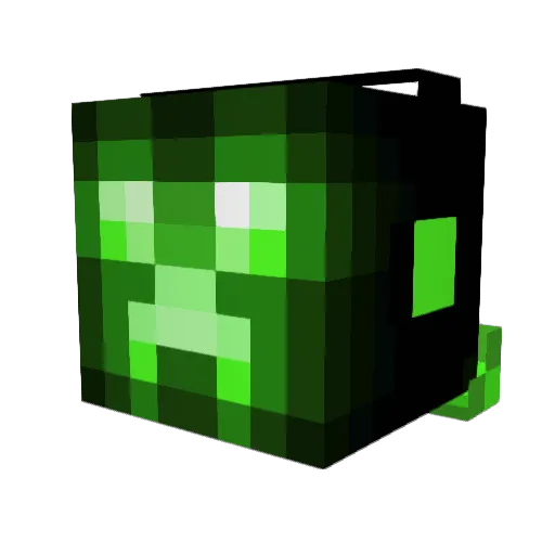 lamboduderock Minecraft avatar head, 3D render