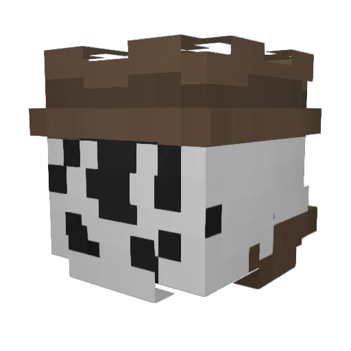lamboslayer Minecraft avatar head, 3D render