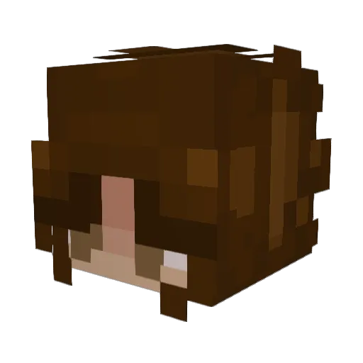 lamc04 Minecraft avatar head, 3D render
