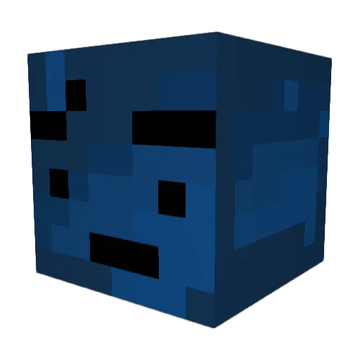 lamn1zzz Minecraft avatar head, 3D render