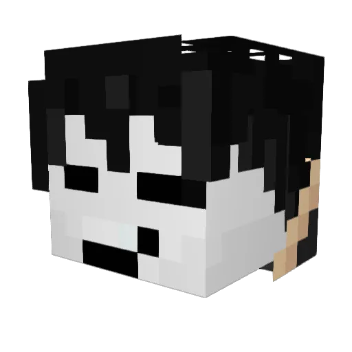 lamonLike_LLTG Minecraft avatar head, 3D render