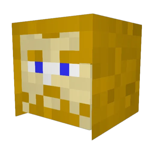 lamore135 Minecraft avatar head, 3D render