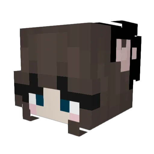 lanaluvr444 Minecraft avatar head, 3D render