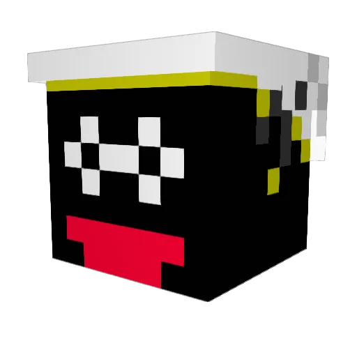 lance_is_here Minecraft avatar head, 3D render