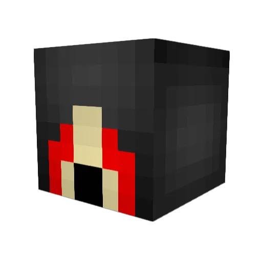 lancemu5 Minecraft avatar head, 3D render