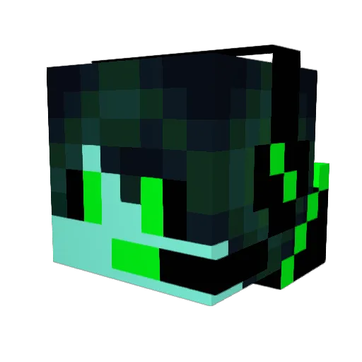 landi234 Minecraft avatar head, 3D render