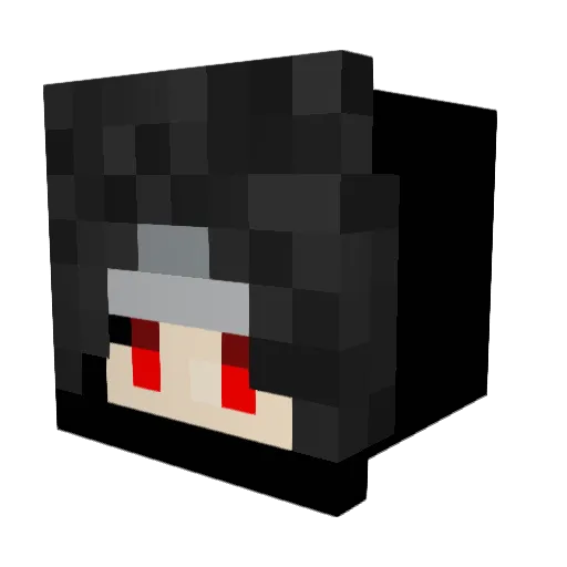 landoe Minecraft avatar head, 3D render