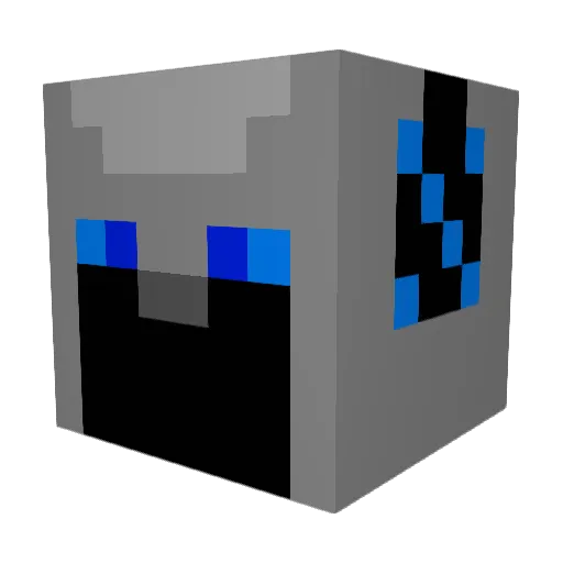 landon0 Minecraft avatar head, 3D render