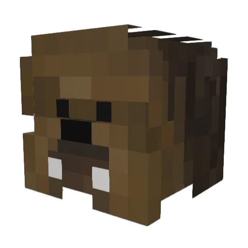 landon_herring Minecraft avatar head, 3D render
