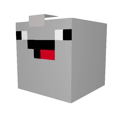 landonn1 Minecraft avatar head, 3D render
