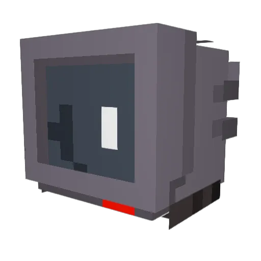 landzoy Minecraft avatar head, 3D render