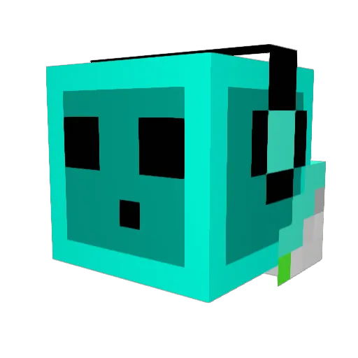 lane1227 Minecraft avatar head, 3D render