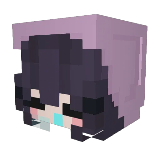 langtuteng1190 Minecraft avatar head, 3D render