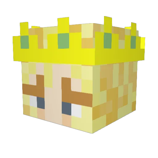 laniab3arr Minecraft avatar head, 3D render