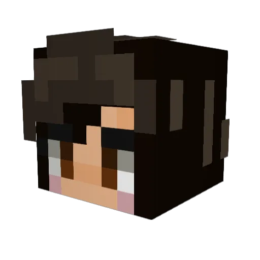 laniebeth19 Minecraft avatar head, 3D render