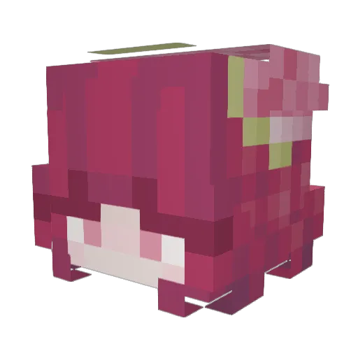 laniooop Minecraft avatar head, 3D render