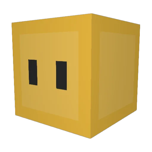 lankypanky Minecraft avatar head, 3D render