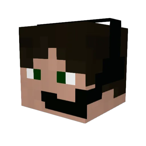 lantay77 Minecraft avatar head, 3D render