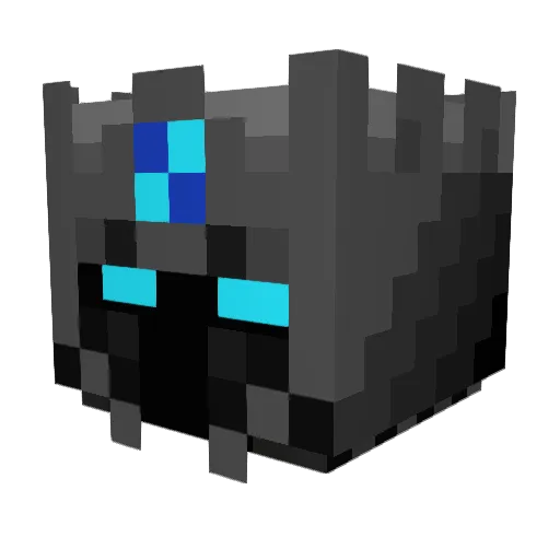 laocca Minecraft avatar head, 3D render