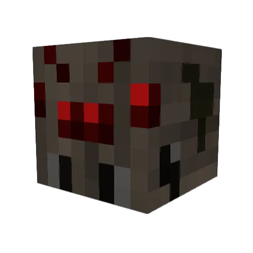 laotus Minecraft avatar head, 3D render
