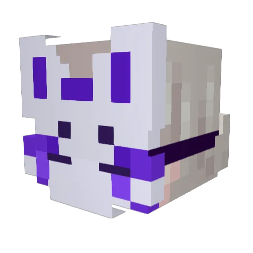 laoxu2 Minecraft avatar head, 3D render