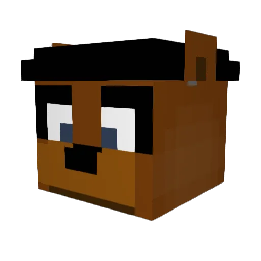 laplancarte Minecraft avatar head, 3D render