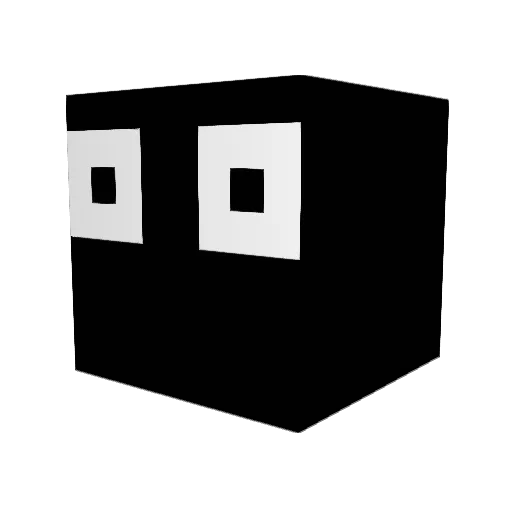 lapotchka Minecraft avatar head, 3D render