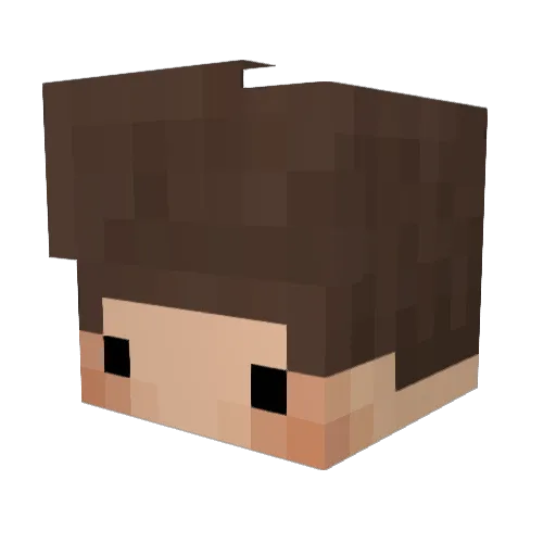 laq679 Minecraft avatar head, 3D render