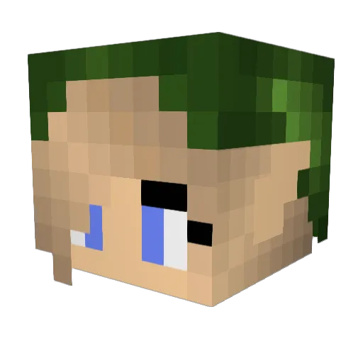 lara_yox3 Minecraft avatar head, 3D render