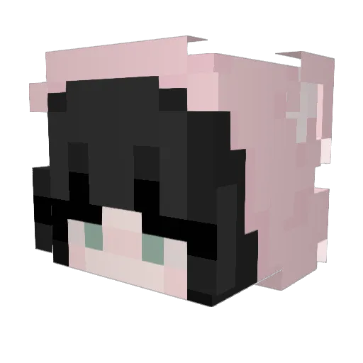 laraonlyfvns Minecraft avatar head, 3D render