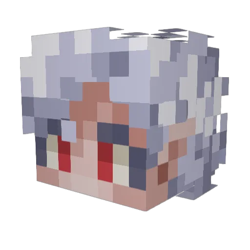 larcenyarson Minecraft avatar head, 3D render