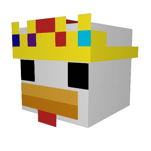 lardi86 Minecraft avatar head, 3D render