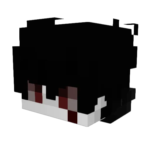 laremkk Minecraft avatar head, 3D render
